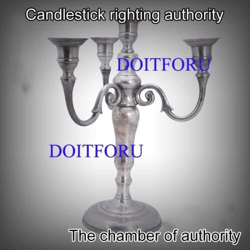 Takagism game Escape room props Raise candle stick escape room game raise the wireless Candlestick righting props authority