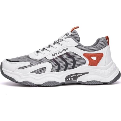 Breathable Mesh Casual Shoes for Men Platform Outdoor Walking Footwear Fashion Trainers Running Male Sneakers Zapatos De Hombre