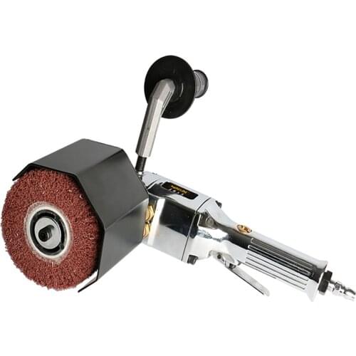 Multifunctional Pneumatic Wire Drawing Machine Stainless Steel Polishing Machine 100x120MM 3000RPM
