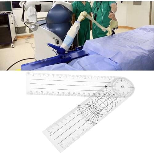 Userful Multi-Ruler 360 Degree Goniometer Angle Medical Spinal Ruler CM/INCH