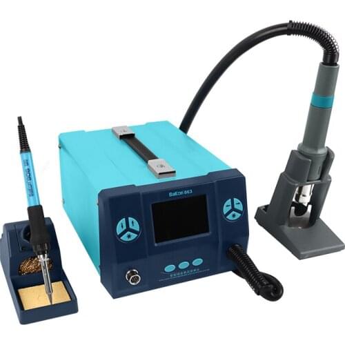 Bakon BK863 1100W Interlligent Integrated Hot Air Soldering and Desoldering Station