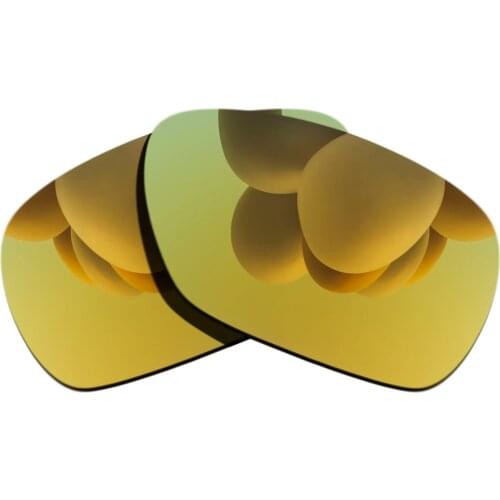 Polarized Sunglasses Replacement Lenses for-Inmate Frame - Yellow Golden