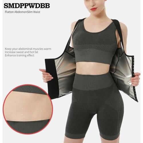 Postpartum Belt Waist Slimming Corset Maternity Double Control Waist Trainer Hot Sauna Shapewear Modeling Strap Underwear Women