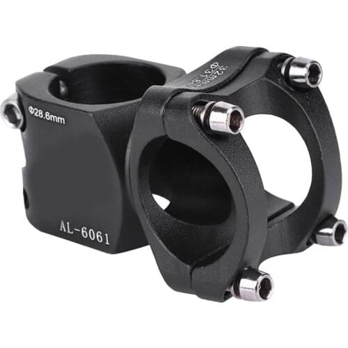 Adjustable Bicycle Handlebar Stem Aluminium Alloy Hollow Bicycle Short Handlebar Stem Mountain Bike Handlebar Stem Cycling Parts