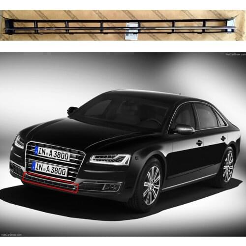 GOLFLIATH Car Lower Bumper Grill front bumper Grille replacement For Audi A8 D5 2015-2016