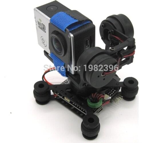 RTF CNC FPV 3 Axis Brushless Gimbal W/ 2208 80T& 2804 100t Motor & Storm32 Controlller for Phantom Walkera X350 Gopro 2 3