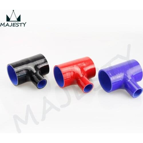 T Shape Silicone Hose Tube Pipe for 35mm ID BOV 3 +size 3" To 3" (76mm)