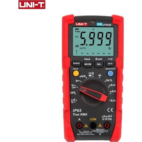 UNI-T UT89X UT89XD Professional Digital Multimeter True RMS NCV 20A Current AC DC Voltmeter Capacitance Resistance Tester