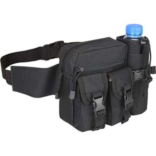 Tactical Waist Bag Military 800D Nylon Waterproof Multi-function Climbing Water Bottle Pouch Hunting Camping Cycling Trakking