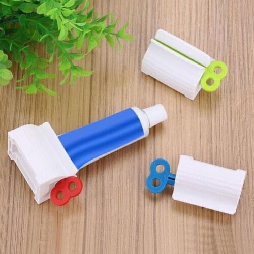 Convenient Toothpaste Rolling Tube Toothpaste Squeezer Bathroom Toothpaste Multifunction Stand Supplies Holder Squeezers M1K4