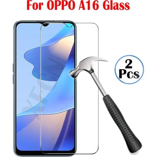 Protective Glass For OPPO A16 A 16 Screen Protector Glass For OPPOA16 OPP OOPO A16 16A Tempered Glass Phone Cover OPOOA16 Film