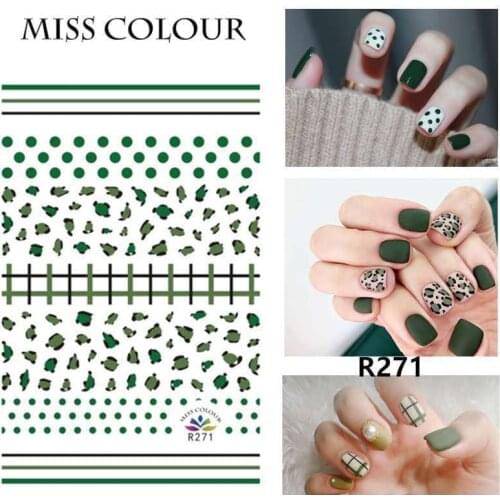 1 PC Water Transfer Nail Stickers Decals Summer Fruit Pattern Nail Art Stickers Wraps Manicure Decoration