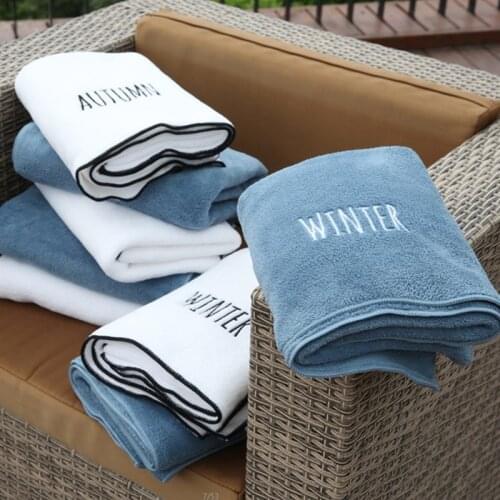 2pc 60*120cm Polyester Bath Towel Set Absorbent Pool Beach Sports Towel Saunawrap Bathrobe Hotel Beauty Sauna Spa Wash Cloth T27
