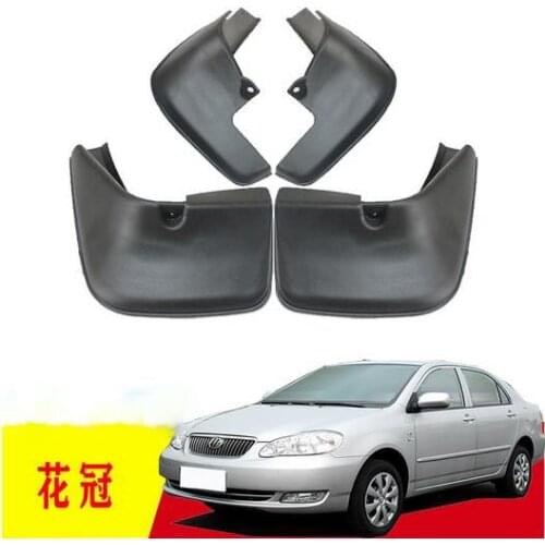 4PCS special for TOYOTA COROLLA 2013 AUTO Mudguards car fender Mud Flaps Mudflaps