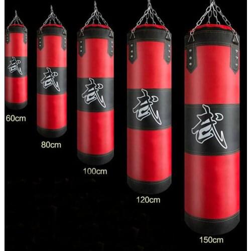 Sanda Boxing Bag Sandbag Heavy Punching bag Thickened Canvas Sandbag Taekwondo Fitness Punching Bag Set Adult Kids Free Shipping