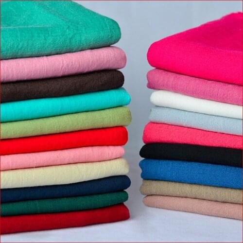 Fabric Tenchen Cotton Scarf Fabric Summer Clothing Boutique Polyester Cotton Fillet Bamboo Tencel Factory Direct 150 * 50 Cm