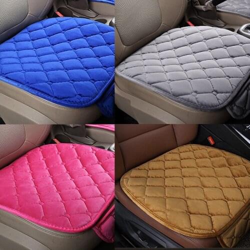 Seat Cover Winter Warm Car Seat Cover Cushion Anti-slip Front Chair Seat Breathable Pad Car Seat Protector Seat Covers for Cars