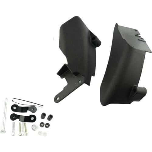 Motorcycle Mid Frame Air Heat Deflector Trim Saddle Heat Shield Cover for Harley Dyna 2006 Later Street Bob Wide Glide