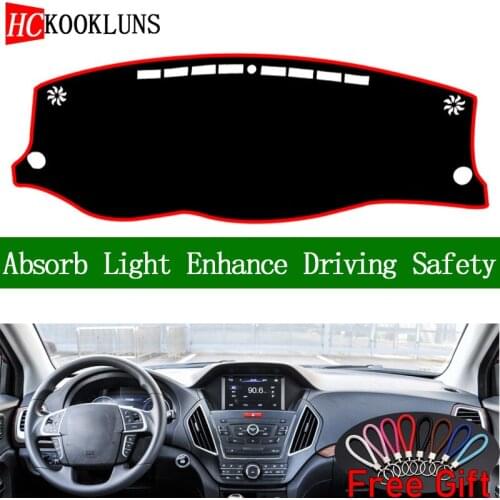 For lifan X80 2017 Car Dashboard Cover Dash Mat Dash Board Pad