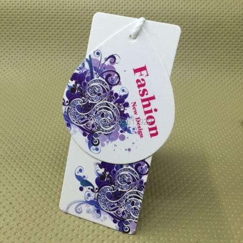 Custom shape cutting tags/paper hang tag/garment tags printing/clothing printed labels/cardboard tags/clothing woven labels logo