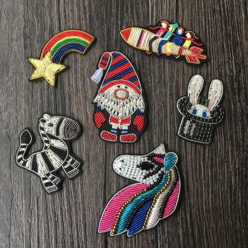 France Design Fashion Quality Funny Cute Simple India Silk Brooch