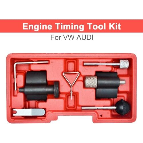 7 Pcs Timing Tools Car Auto Repair Tools Timing Tool Kit for VW Audi 1.2 1.4 1.9 2.0 TDi PD Diesel Engine