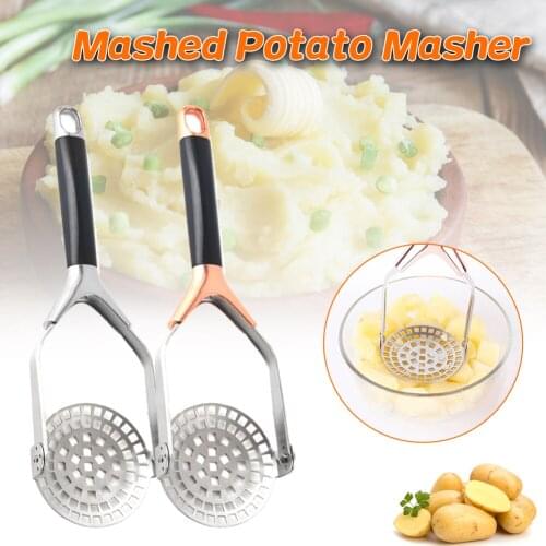 Potato Pressed Masher Ricer Puree Juice Maker Potato Pusher Smooth Mashed Potatoes Crusher Fruit Tools Kitchen Gadget Tools