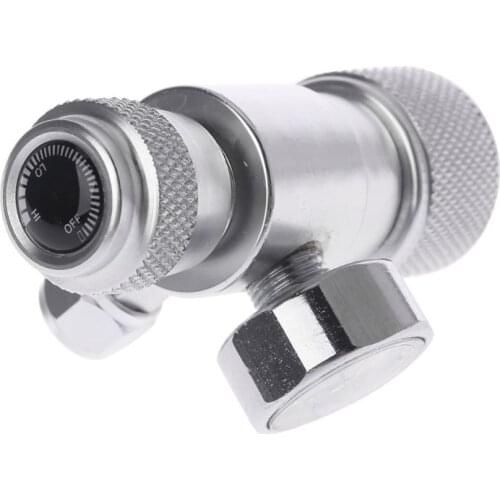 CO2 Pressure Gauge JIS m22-14 Regulator Manometer Over 1500PSI Cylinder Reducer