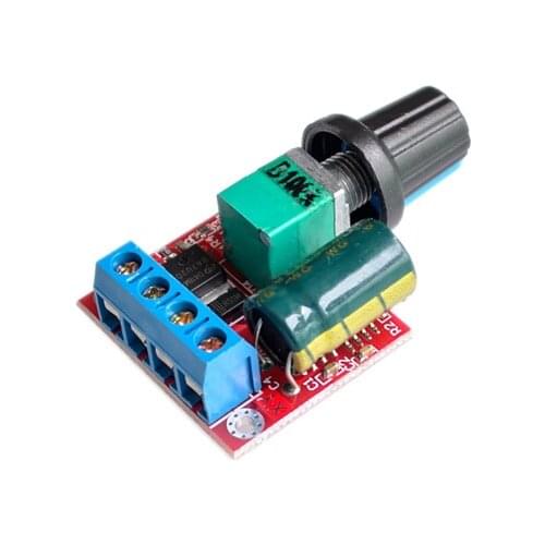 Motor Speed Controller Drive Module DC 5V-35V PWM Motor speed controller 5Acurrent regulator LED dimmer Governor Switch