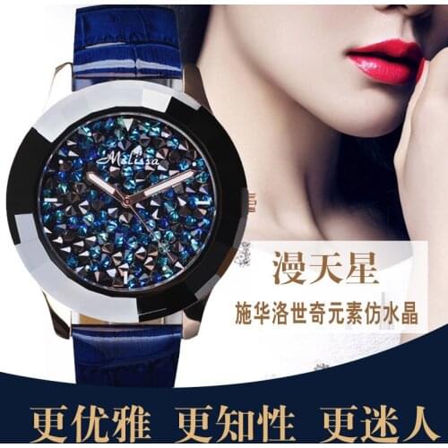 Женские часы с кожаным ремешком MRHEA China At AliExpress