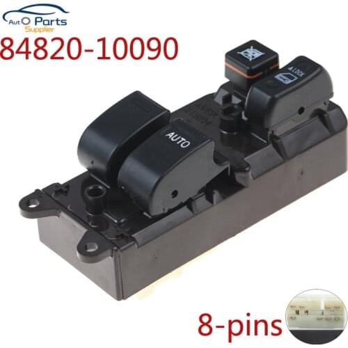 New FR 84820-10090 Electric Power Window Master Switch For Toyota Hilux Hiace YARIS Land Cruiser 84820-10090 8482010090