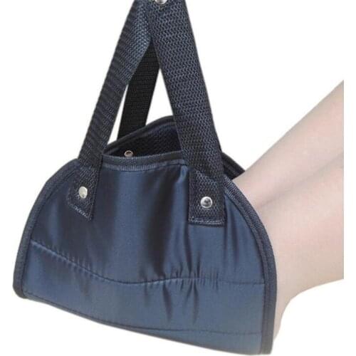 Flight Car Travel Essential Aviation Seat Foot Pad Adjustable Train Airplane Foot Rest Feet Hammock Portable Travel Accessories