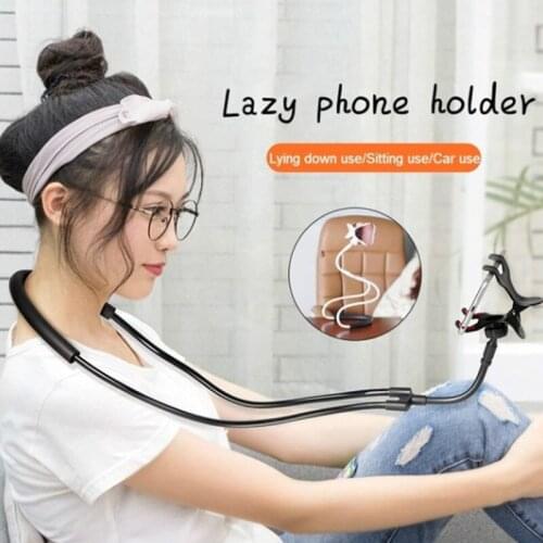 Hang neck type lazy person mobile phone stand personality set neck universal stand creative hang neck type lazy person stand