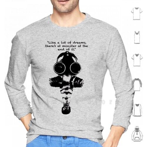 True Detective Gas Mask hoodies long sleeve Gas Mask True Detective Woody Harrelson Carcosa Yellow King Rust Cohle