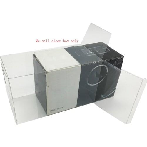 Clear Transparent box cover for PSP3000 Display Storage Collection Box PET Protection Box
