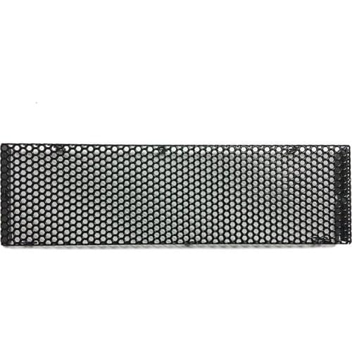 New Computer Main Chassis Front Bezel Dustproof Filter Components Net Cooling Accessories Black Aluminum alloy Protective Net