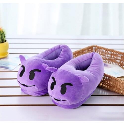 Fashion Soft Comfortable Men Women Bedroom Non-slip Shoes Soft Warm Plush Indoor Slippers Funny Gift Cute Home Winter Slippers