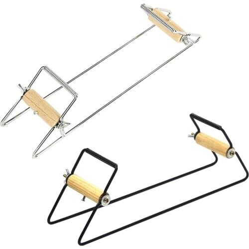 Stainless Steel&Wood Beading Loom for DIY Bracelet Necklace Knitting Machine