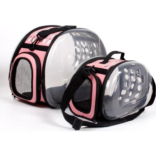 Breathable Cat Carrier Bags Transparent Space Cat Baggo out carrying bag Travel Space Capsule Cage Portable Bag Pet supplies