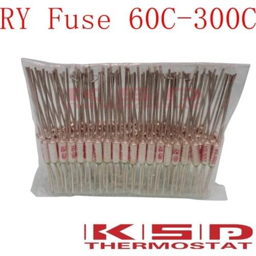 10PCS/LOT Thermal fuse RY Tf 77C 77 Celsius degrees 10A250V Metal Thermal Protector thermal fuse metal shell Thermal Cutoff