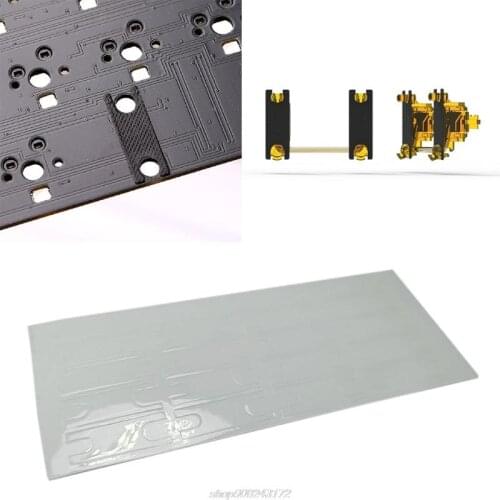 20 Pieces Mechanical Keyboard Stabilizer Noise Dampener Foam Stabs Sound Reduction Insulation Film for Switch Jy19 21 Dropship