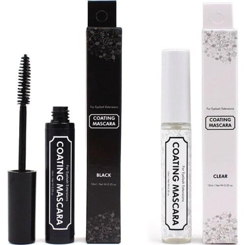 Black/Clear Makeup Eyelashes Mascara 10ml Eye Lashes Curling Colossal Lengthens Waterproof Mascara Volume Korea Cosmetics