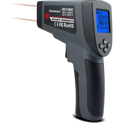 Digital Thermometer Two Laserlines Non-Contact Object Temperature Measurement Tool Handheld ℃ ℉ Thermometer Low Battery Alarm