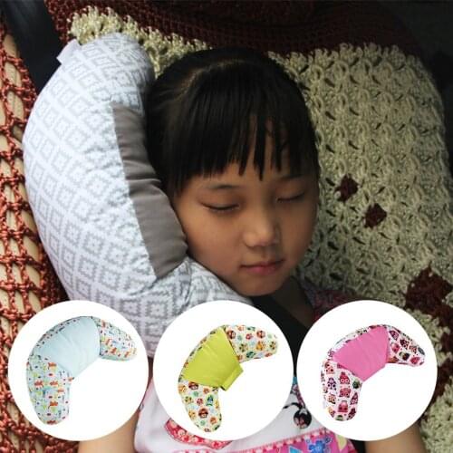 Children Car Seat Belt Side Sleeping Neck Pillow Seat Belt Shoulder Pad Pillow Nap Protective Pillow Travel Pillow