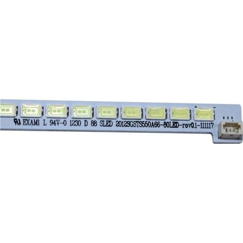 FOR TCL L55V7300A-3D Article lamp LJ64-03515A STS550A66-80LED-REV0.1 1piece=80LED 676MM