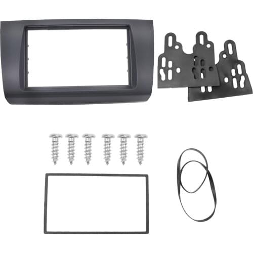 Double Din Radio Stereo Fascia Panel For SUZUKI Swift 2004-2009 Car DVD CD Stereo Frame Adaptor Fitting Kit Dash Mounting Trim