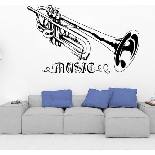 Instrument Music Wall Stickers Rooms DIY Wall Decal Living Room Home Decor removeable Vinyl Stickers Mural Home Decoration G878