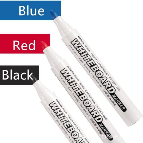 3PCS White Marker Pen Paint Oil Car Tire Marker Pen Waterproof Paint Marker Graffiti Pen Office White Gel Pen Paint Markers