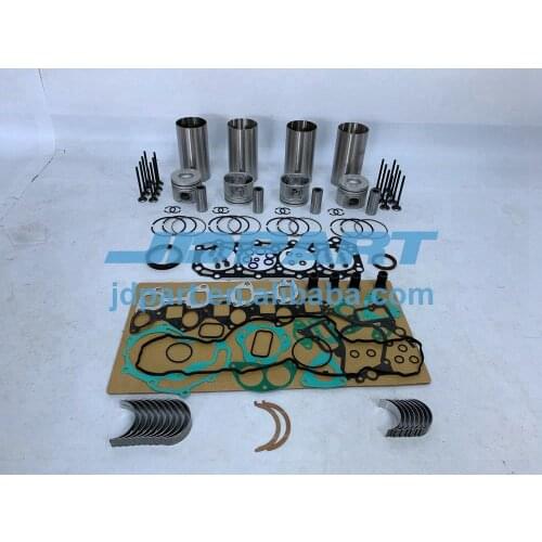 ZD30 rebuild liner kit with piston kit full gasket kit engine bearings valve kit For Nissan