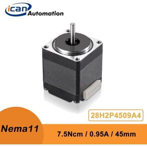 ICAN Small Stepper Motor Nema11 7.5Ncm 0.95A Mini Motor